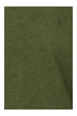 Maglione in lana verde RALPH LAUREN | 710876714017DARKGREEN